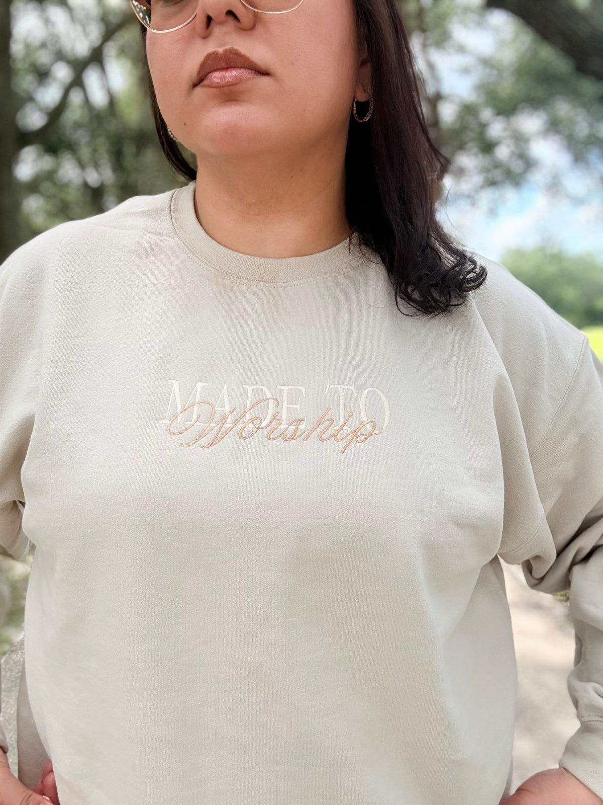 Made to Worship Crewneck Sweater (Made to order)