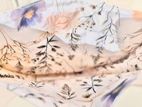Floral Cross Embroidered Tote bag