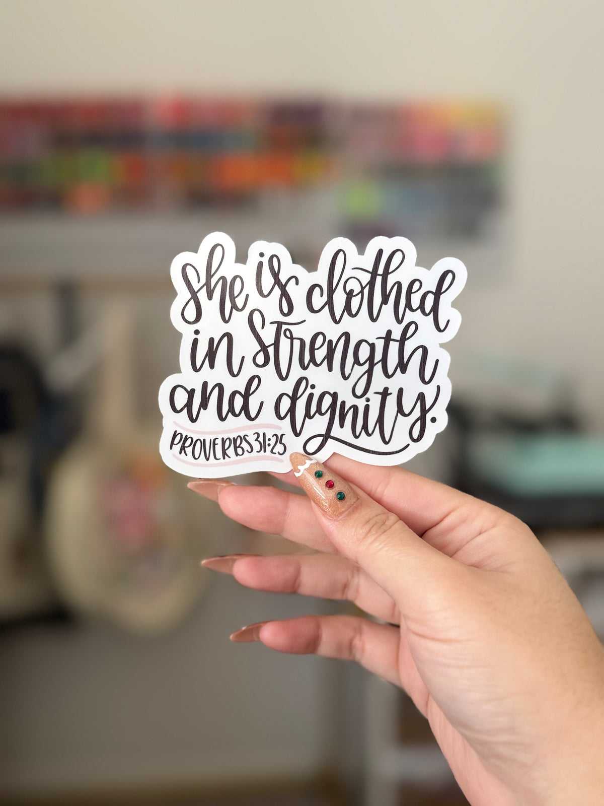 Proverbs 31 sticker 🤍