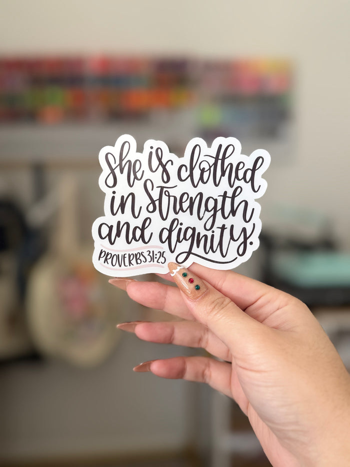 Proverbs 31 sticker 🤍