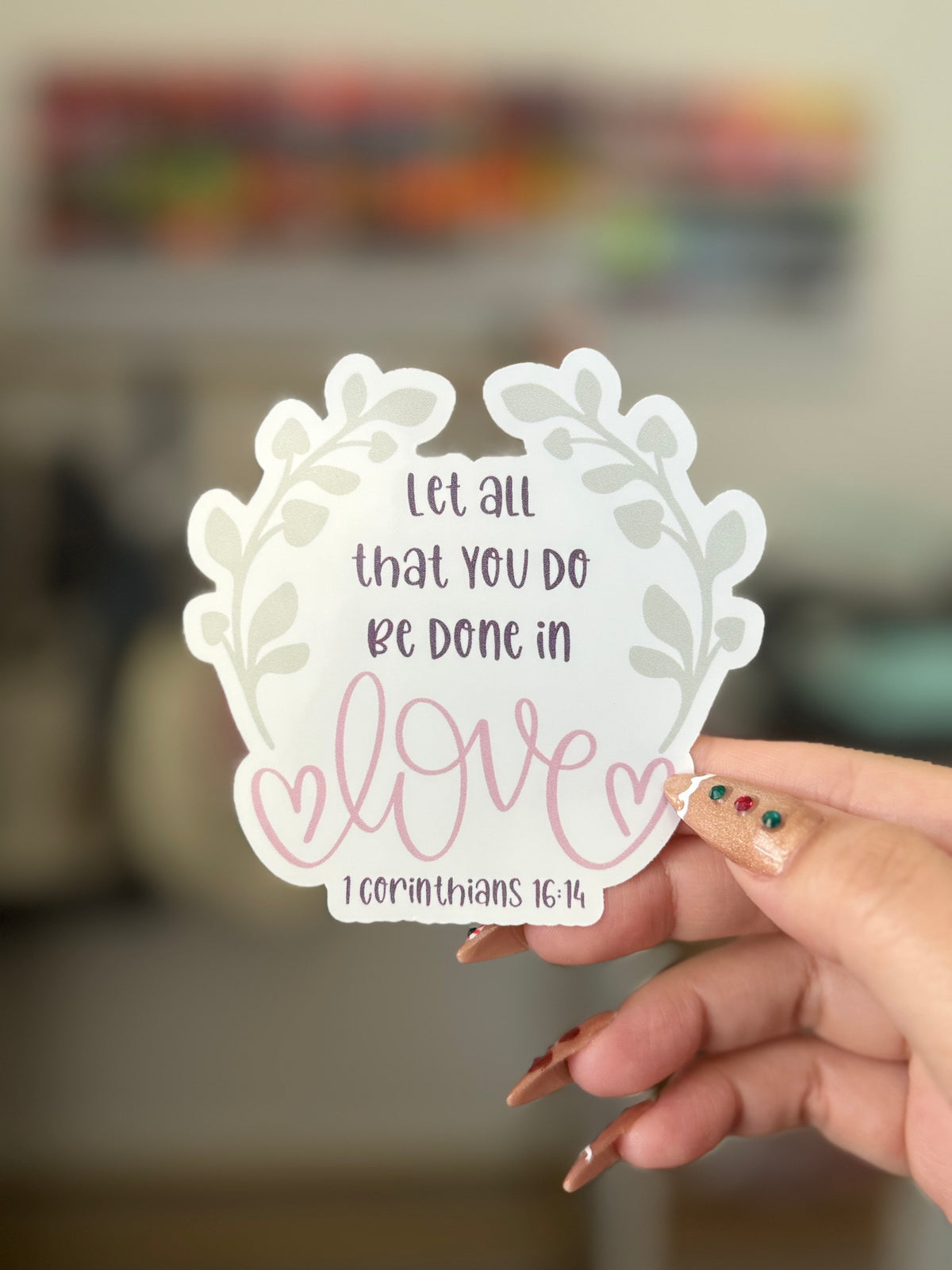 Done in LOVE sticker🤍