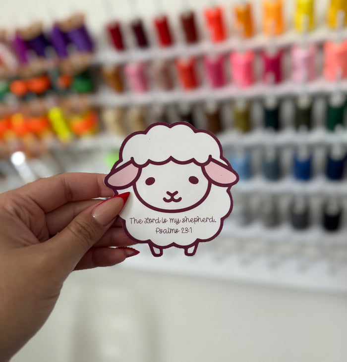 Psalms Sheep sticker